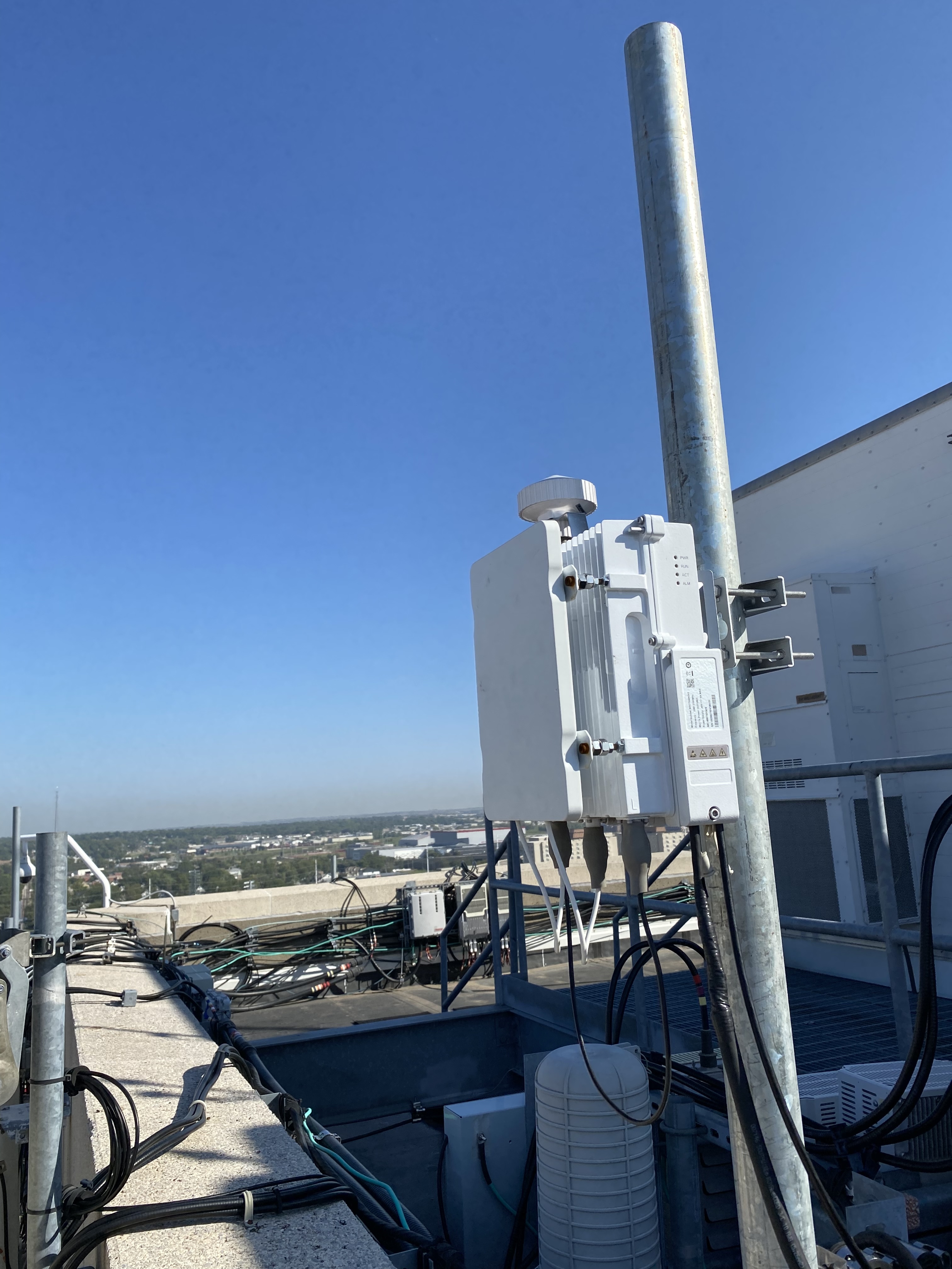 COTS base station on the City campus
