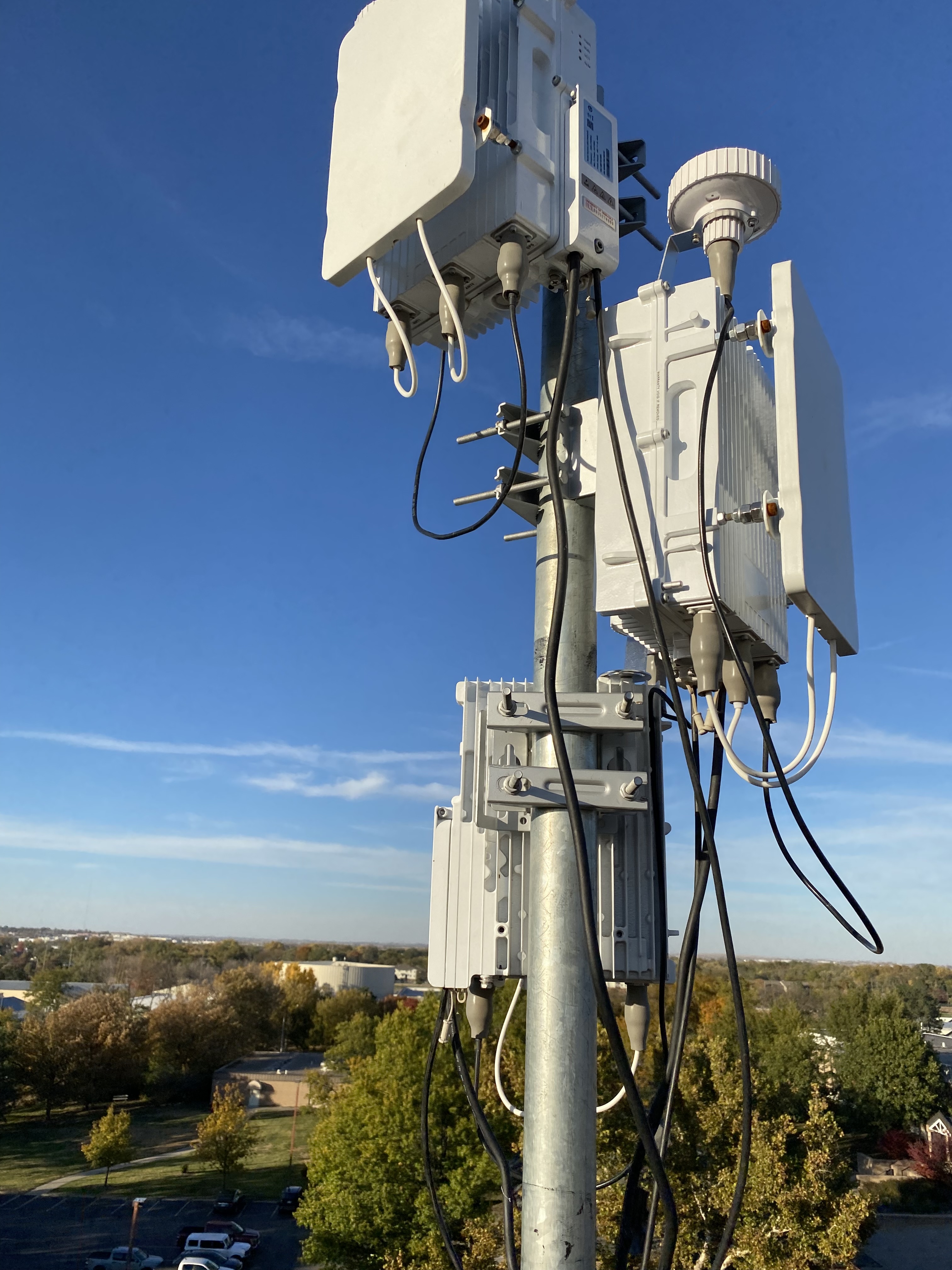 COTS base station on the East campus