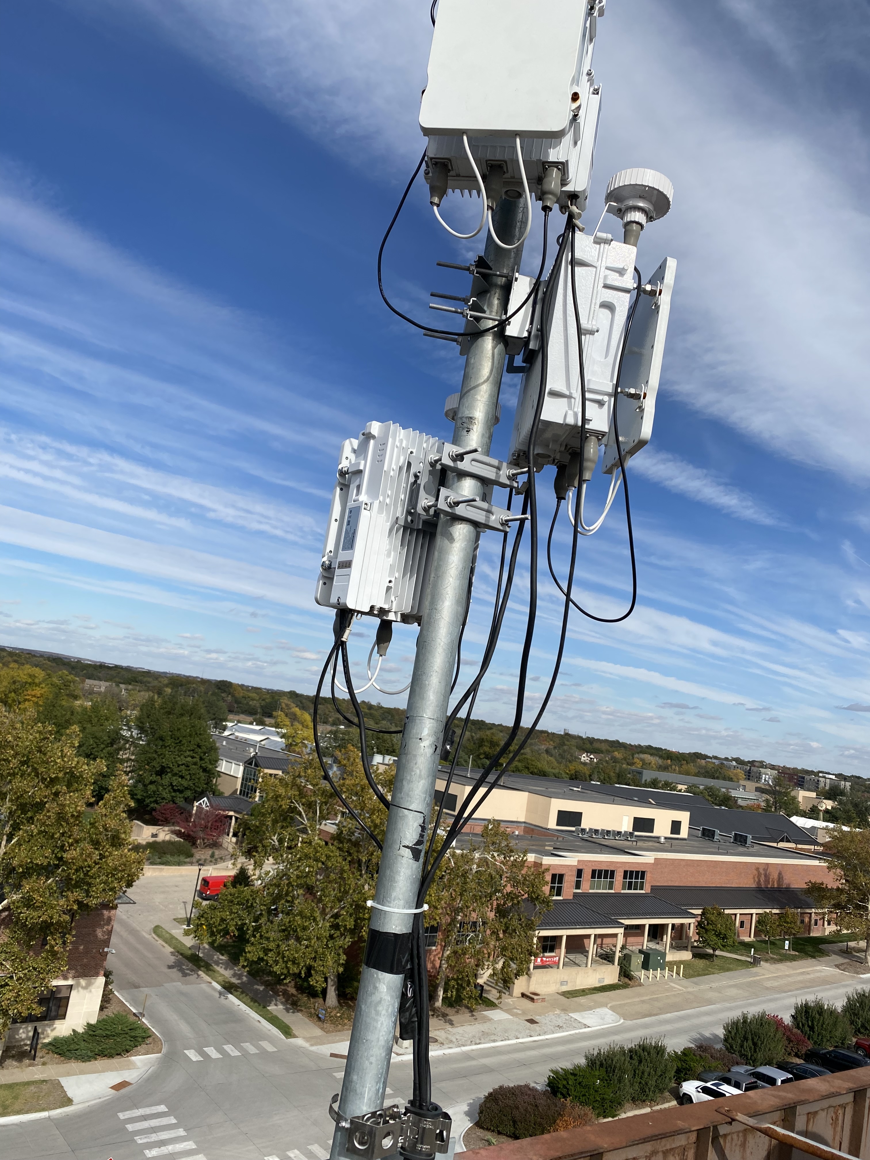 COTS base station on the East campus
