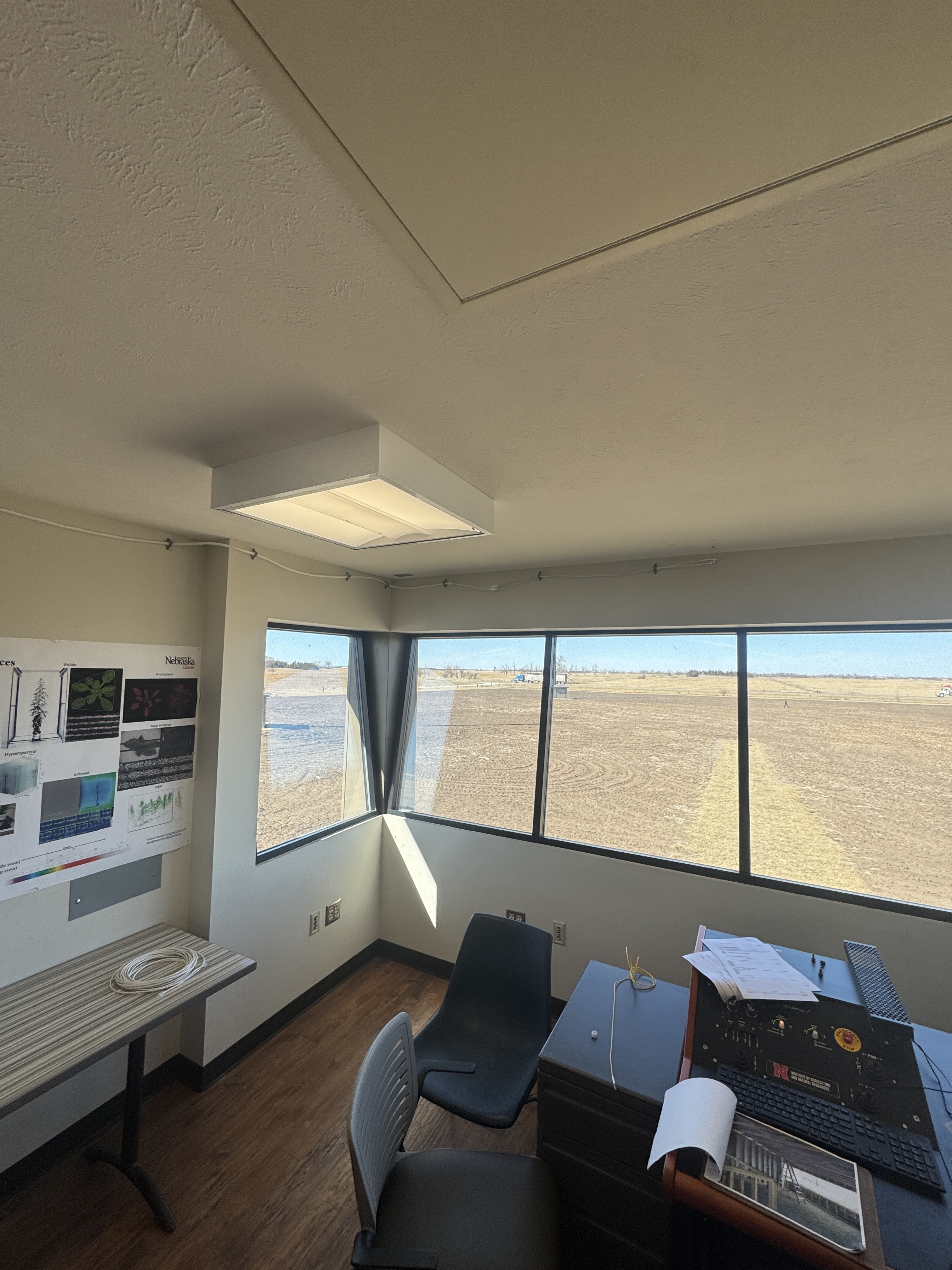 COTS farm site at the UNL Spidercam field